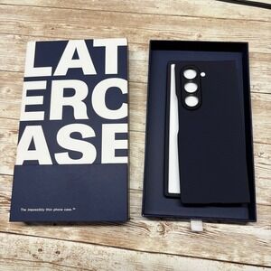 Latercase for Samsung Galaxy Z Fold 6 Willy Blue Impossibly Thin New open Box